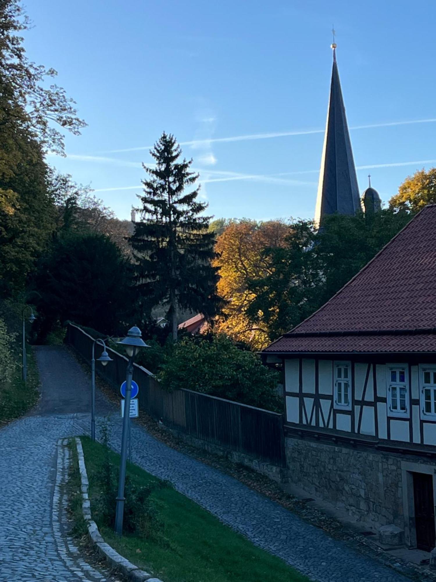 "Kleinstes Haus Von Blankenburg" Urlaub In Einem Einzigartigen Baudenkmal Villa Blankenburg  Exteriör bild